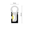 Гибкий неон 8Вт/м 220V Blue IP65 50м MAYTONI 201235