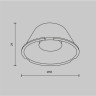 Линза MAYTONI LENSD49-60 ⌀50mm 60° для Focus Led 12Вт